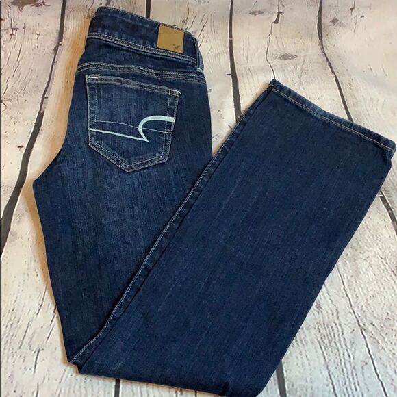 LAST CHANCE American EAGLE Slim boot stretch jeans - Picture 1 of 8